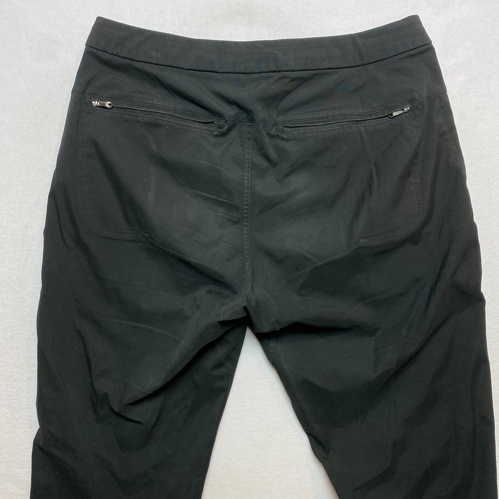 Lululemon Pants Mens 34 Black Bottom Zipper Side Zip - Picture 10 of 13